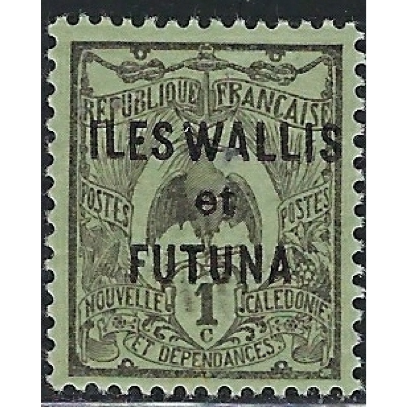 Wallis & Futuna #1 MH Overprint (fe8827a)