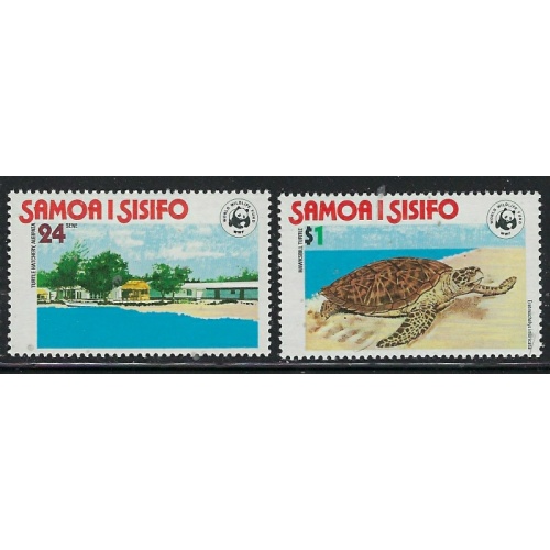 Samoa 470-71 MNH 1978 WWF (fe9123)
