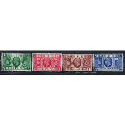 Great Britain 226-29 MNH 1935 KGV Silver Jubilee (fe9567)