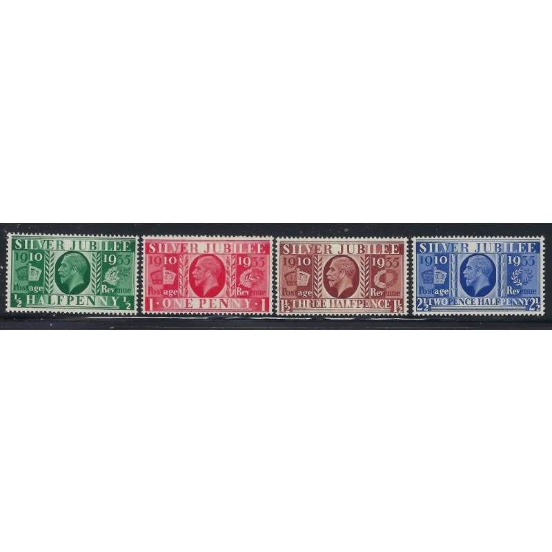 Great Britain 226-29 MNH 1935 KGV Silver Jubilee (fe9567)