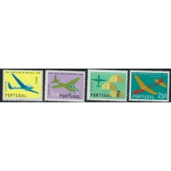 Portugal 851-54 MNH 1960 Gliders (ha1102)