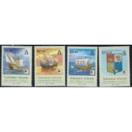 Solomon Is 1048-51 MNH 2006 Ships (ha1208)