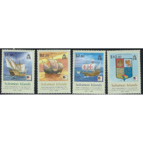 Solomon Is 1048-51 MNH 2006 Ships (ha1208)