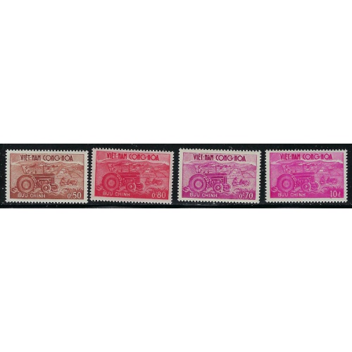 South Vietnam 150-53 MNH 1961 Agriculture (ha1238)