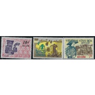 South Vietnam 398-400 MNH 1971 Rice Harvest (ha1239)