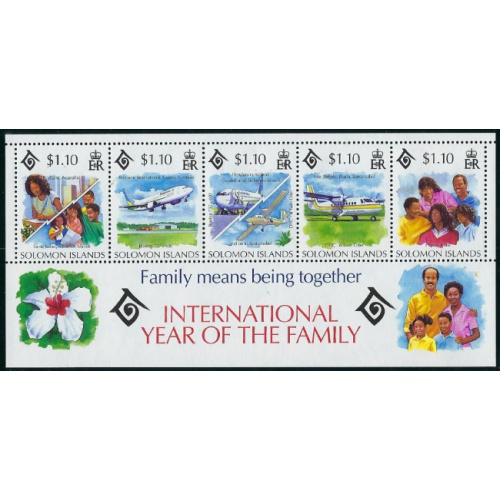 Solomon Is 778F MNH 1994 Intl Year of the Family (ha1272)