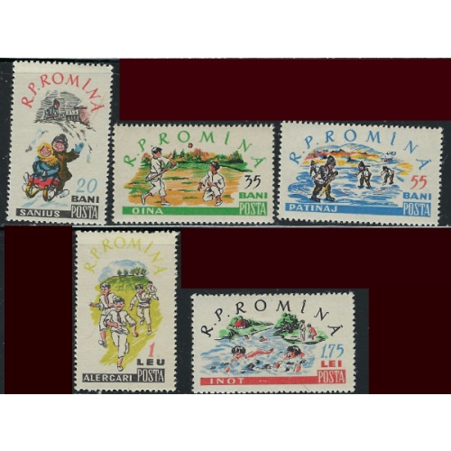 Romania 1381-85 MH 1960 set (ha1300)