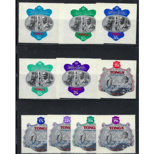 Tonga 392-96/C209-13 MNH 1977 set (ha1330)