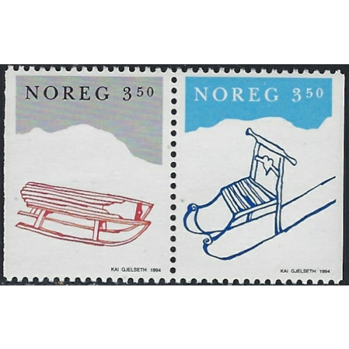 Norway 1070-71 MNH 1994 Christmas (ha1343)