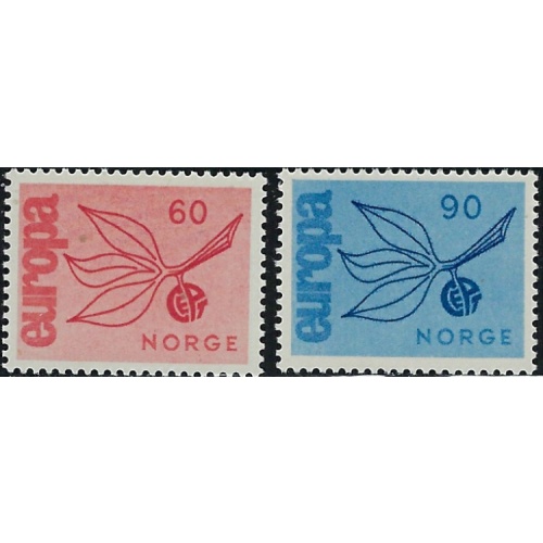 Norway 475-76 MNH 1965 Europa (ha1351)
