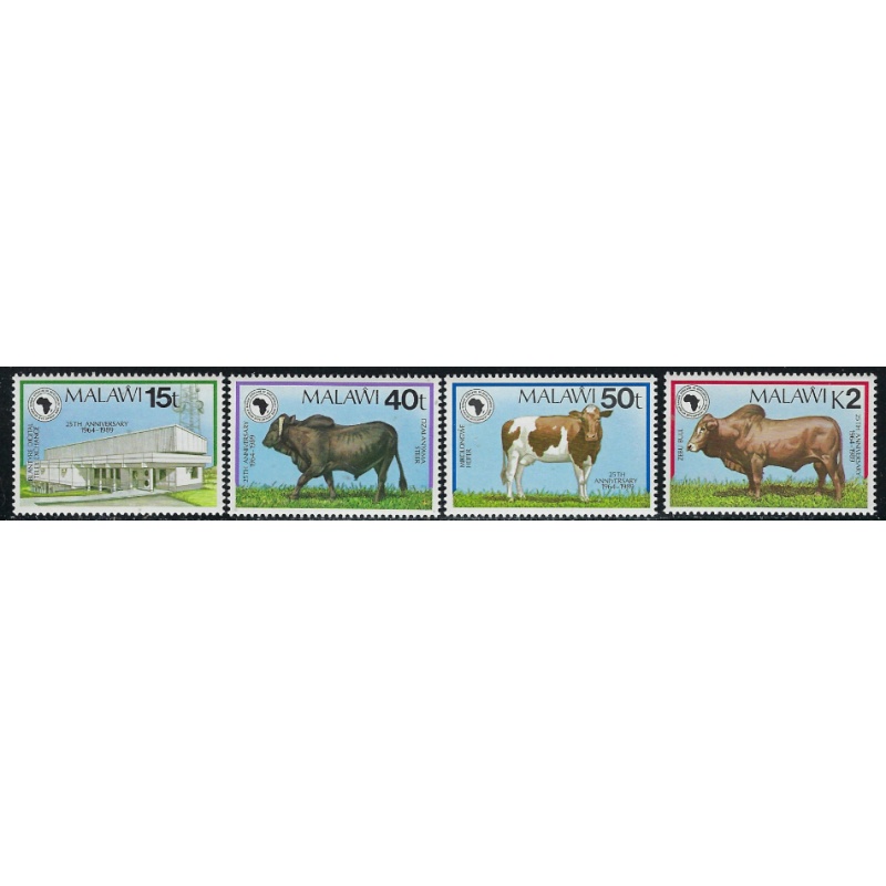 Malawi 550-53 MNH 1989 set (ha1358)