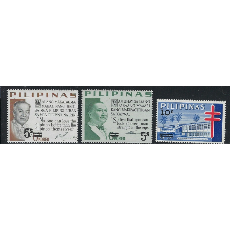Philippines 984-86 MNH 1968 set (ha1425)
