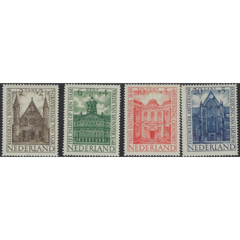 Netherlands B185-88 MH 1948 set (ha1451)