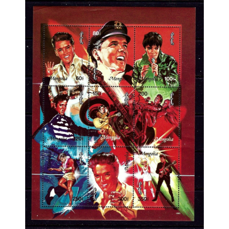 Mongolia 2228 MNH 1995 Elvis Presley  (ha1497)