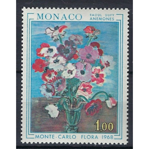 Monaco 683 MNH 1965 Flowers (mm1069)