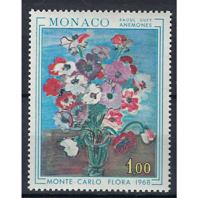 Monaco 683 MNH 1965 Flowers (mm1069)