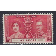 St Lucia 108 MNH 1937 issue (mm1145)