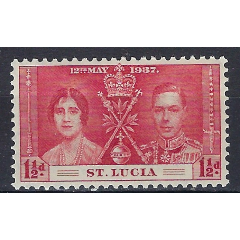 St Lucia 108 MNH 1937 issue (mm1145)