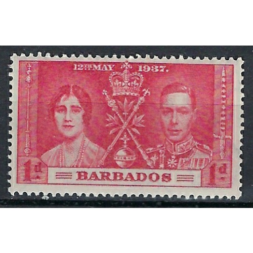 Barbados 190 MNH 1937 issue (mm1478)