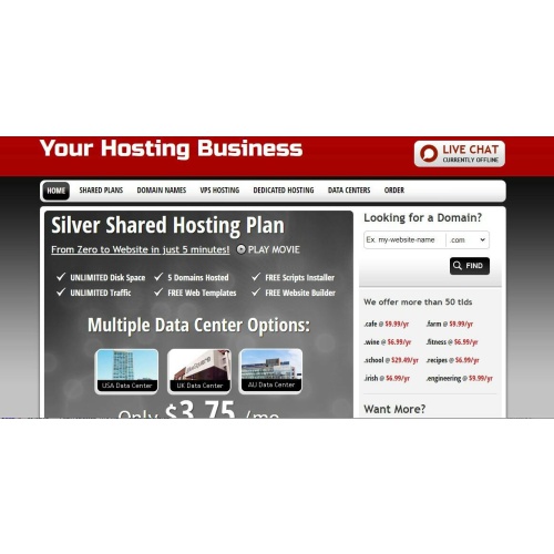 Affiliate Webhosting Seller Site with Next Level Theme and FREE WP Hosting