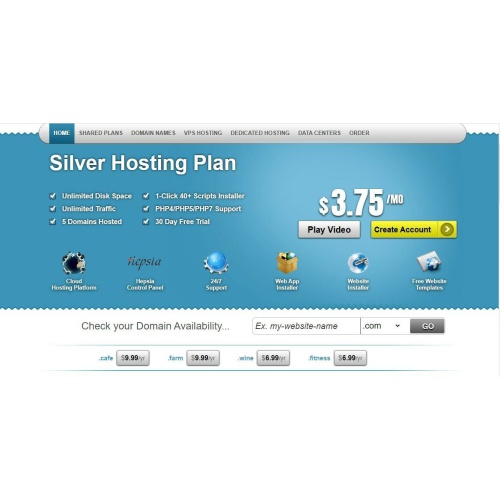 Affiliate Webhosting Seller Site with Simply Elegant Theme and FREE WP Hosting