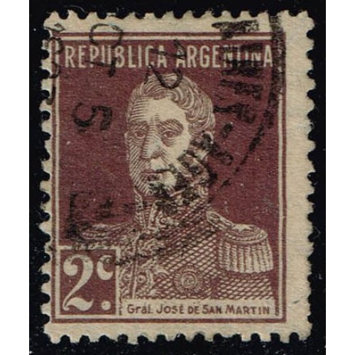 Argentina #325 Jose de San Martin; Used |ARG0325-02XBC