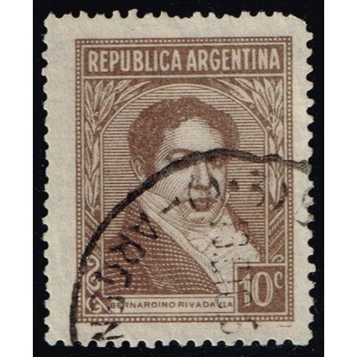 Argentina #490 Bernardino Rivadavia; Used |ARG0490-02XBC