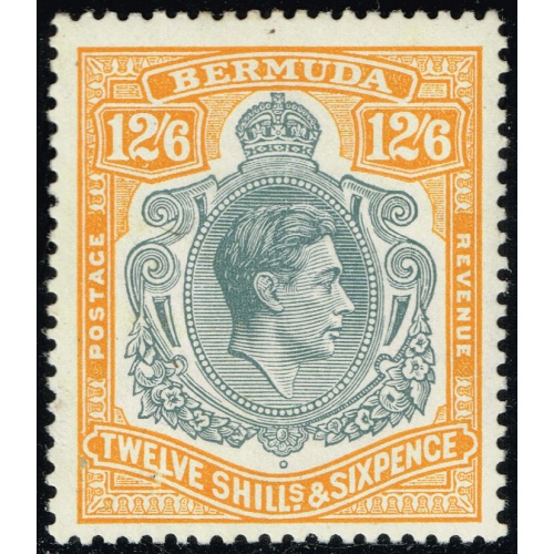 Bermuda #127 King George VI; Unused |BER0127-01XVK