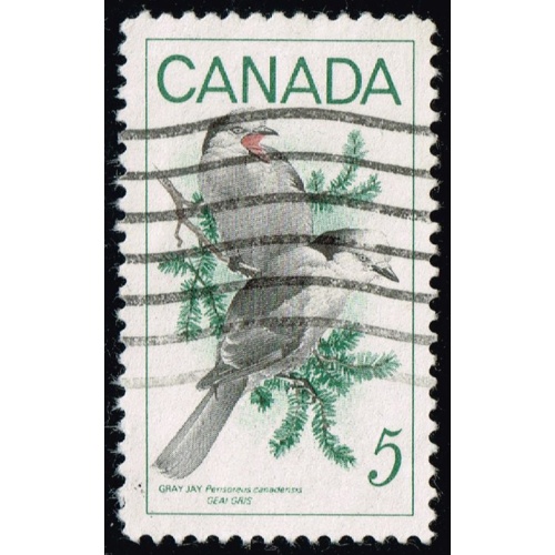 Canada #478 Gray Jays; Used |CAN0478-04XRS
