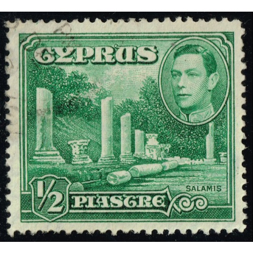 Cyprus #144 Columns at Salamis; Used |CYP0144-07XRS