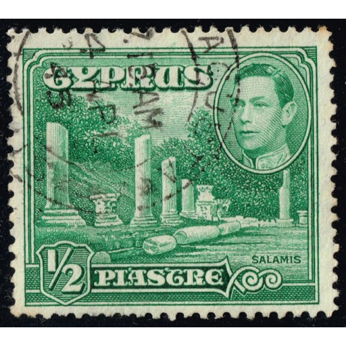 Cyprus #144 Columns at Salamis; Used |CYP0144-09XRS