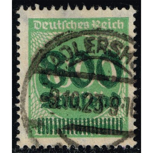 Germany #268 Numeral - Surcharged; Used |DEU0268-01XDP