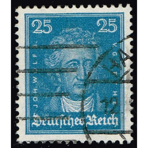 Germany #358 Johann Wolfgang von Goethe; Used |DEU0358-04XRS