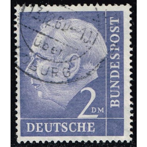 Germany #720 Theodor Heuss; Used |DEU0720-08XRS