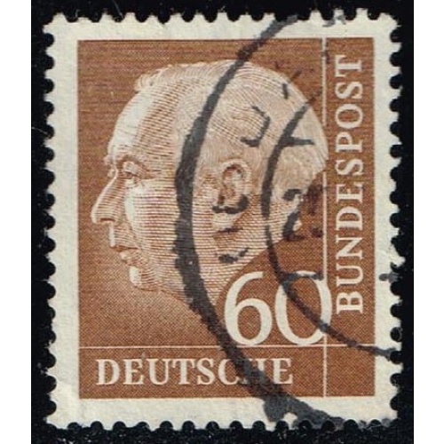 Germany #758 Theodor Heuss; Used |DEU0758-04XRS