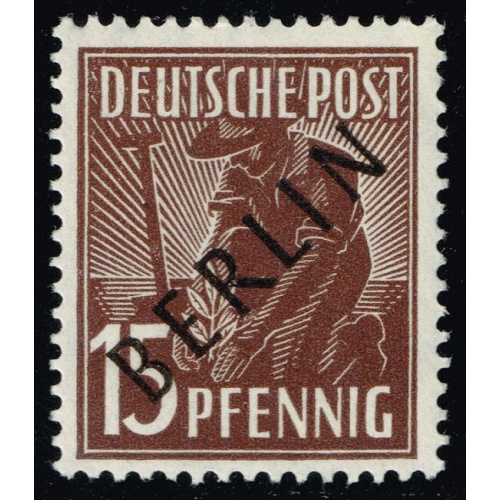 Germany #9N6 Planting Olive; Unused |DEU9N006-02XDP