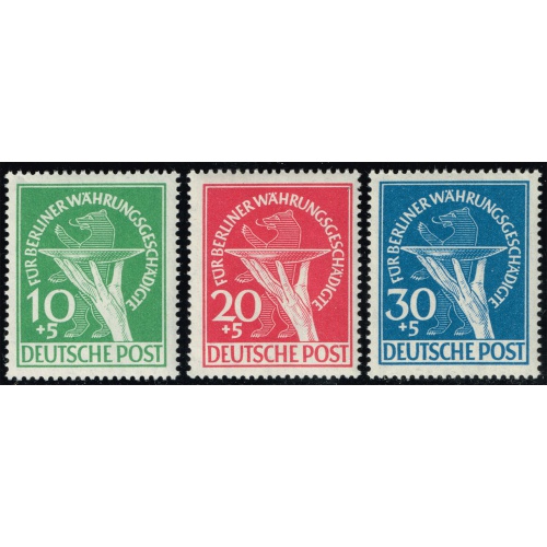 Germany #9NB1-9NB3 Currency Devaluation Set of 3; MNH |DEU9NB003set-03XDP