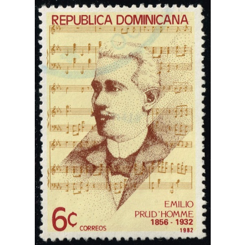 Dominican Rep. #864 Emilio Prud'Homme; Used |DOR0864-04XRS