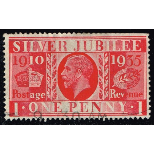 Great Britain #227 Silver Jubilee; Used |GBR0227-02XRS