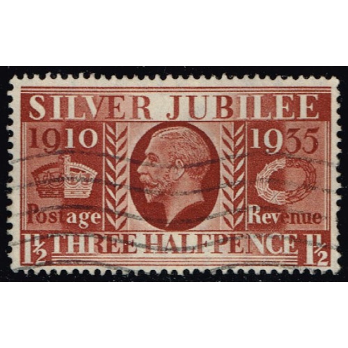 Great Britain #228 Silver Jubilee Issue; Used |GBR0228-02XRS
