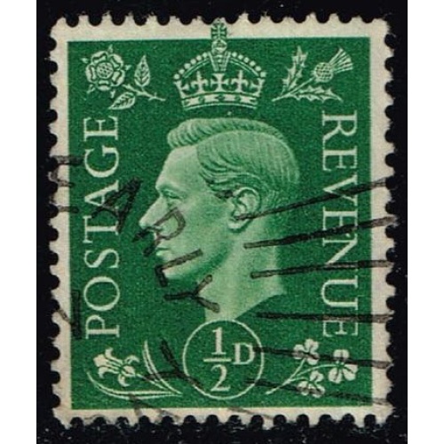 Great Britain #235 King George VI; Used |GBR0235-05