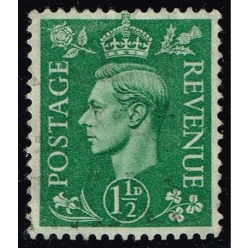 Great Britain #282 King George VI; Used |GBR0282-02