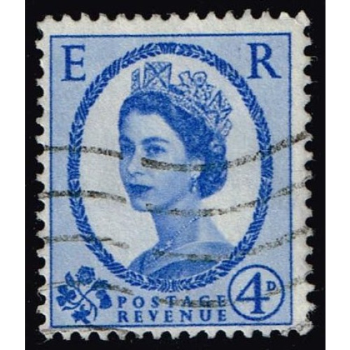 Great Britain #359 Queen Elizabeth II; Used |GBR0359-02