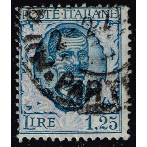 Italy #88 Victor Emmanuel III; Used |ITA0088-05
