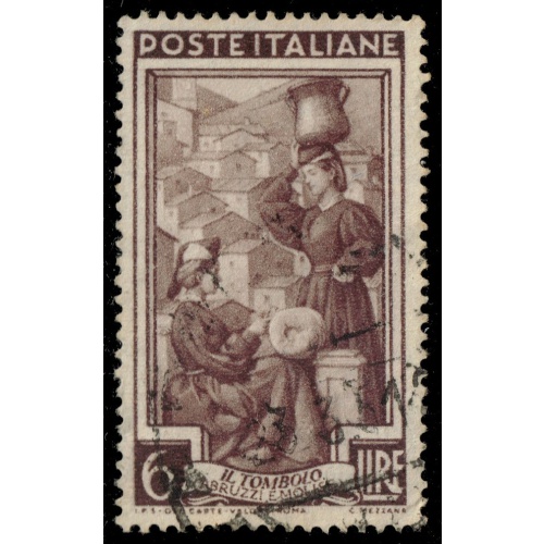 Italy #553 Lace-Making; Used |ITA0553-03XDP