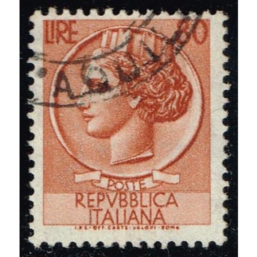 Italy #686 Italia from Syracusean Coin; Used |ITA0686-03