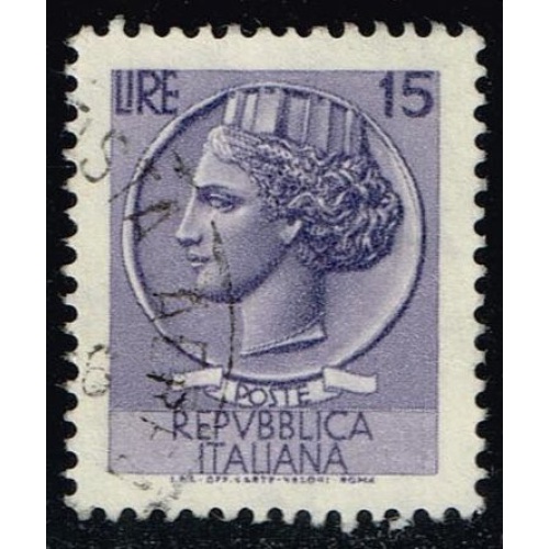 Italy #998E Italia from Syracusean Coin; Used |ITA0998E-02