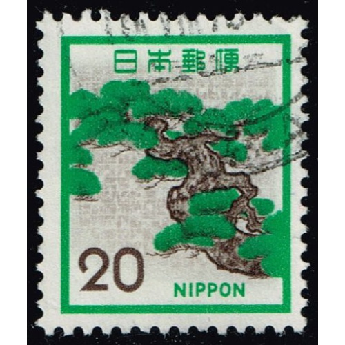 Japan #1071 Pine; Used |JPN1071-12XDT