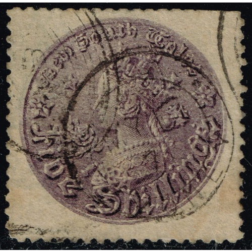 Australia-NSW #44 Queen Victoria; Used |NSW044-02XVK