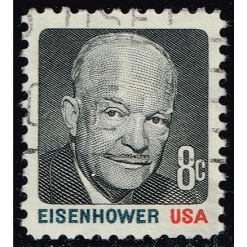 US #1394 Dwight D. Eisenhower; Used |USA1394-04